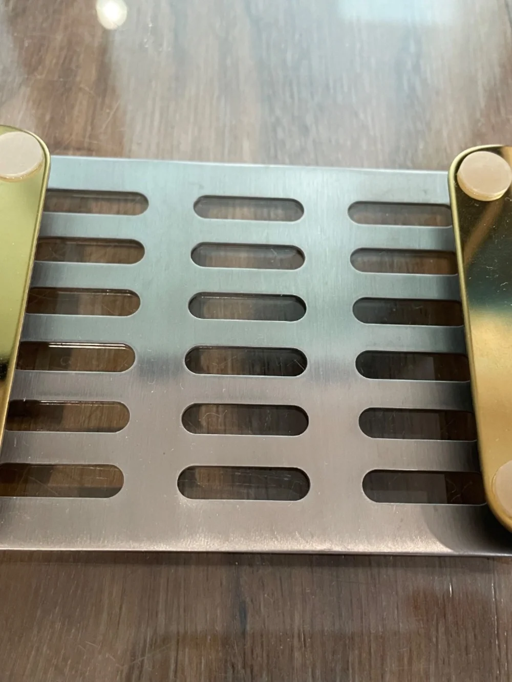 New Goldstone Metal Soap Dish